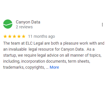 5-star review from Canyon Data