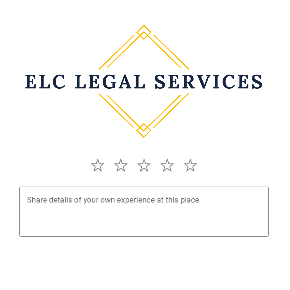 ELC Legal Services - share details for your Google review.