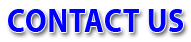 The word contact us is written in blue letters on a white background.
