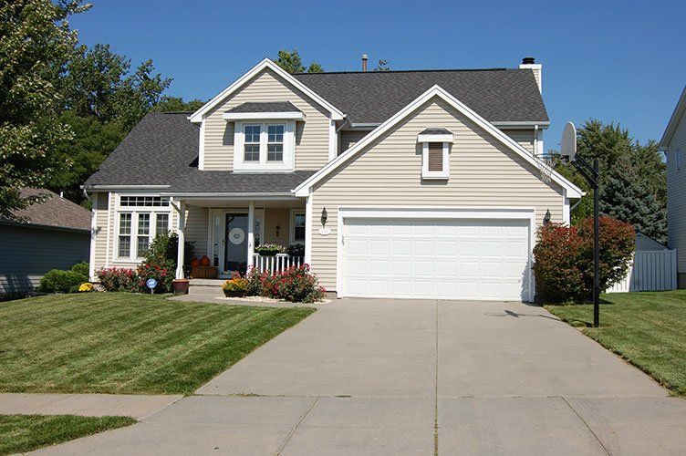 Windows, Doors and Siding — House with Garage in Lincoln, NE