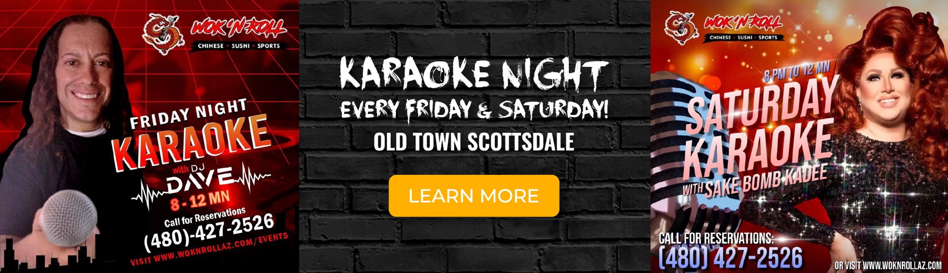 Wok N' Roll Sushi, Bar and Live Entertainment