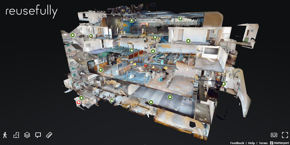 We have 3D scanning capabilities that can greatly enhance pre-demolition and pre-refurbishment audits