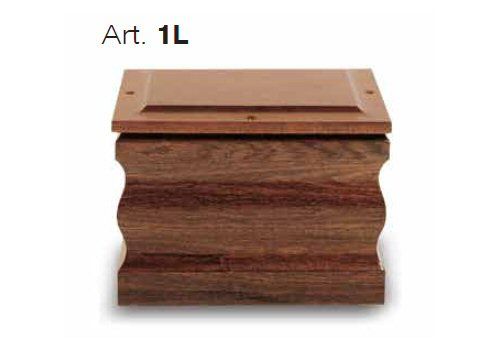 Urne in legno massello mogano Anguillara