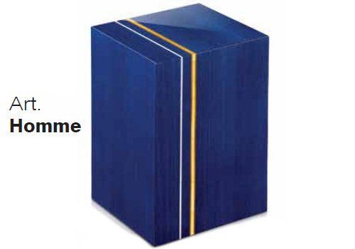 Urne legno frassino cobalto Anguillara