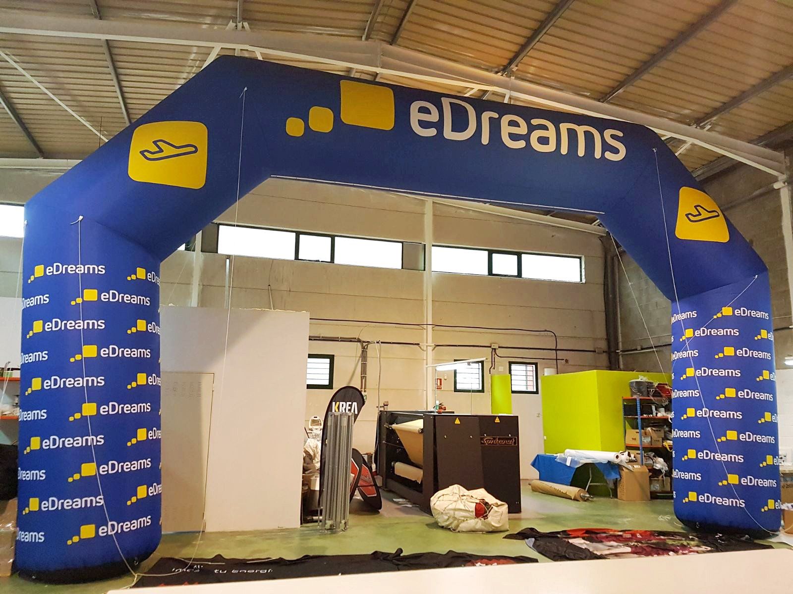 arco hinchable edreams