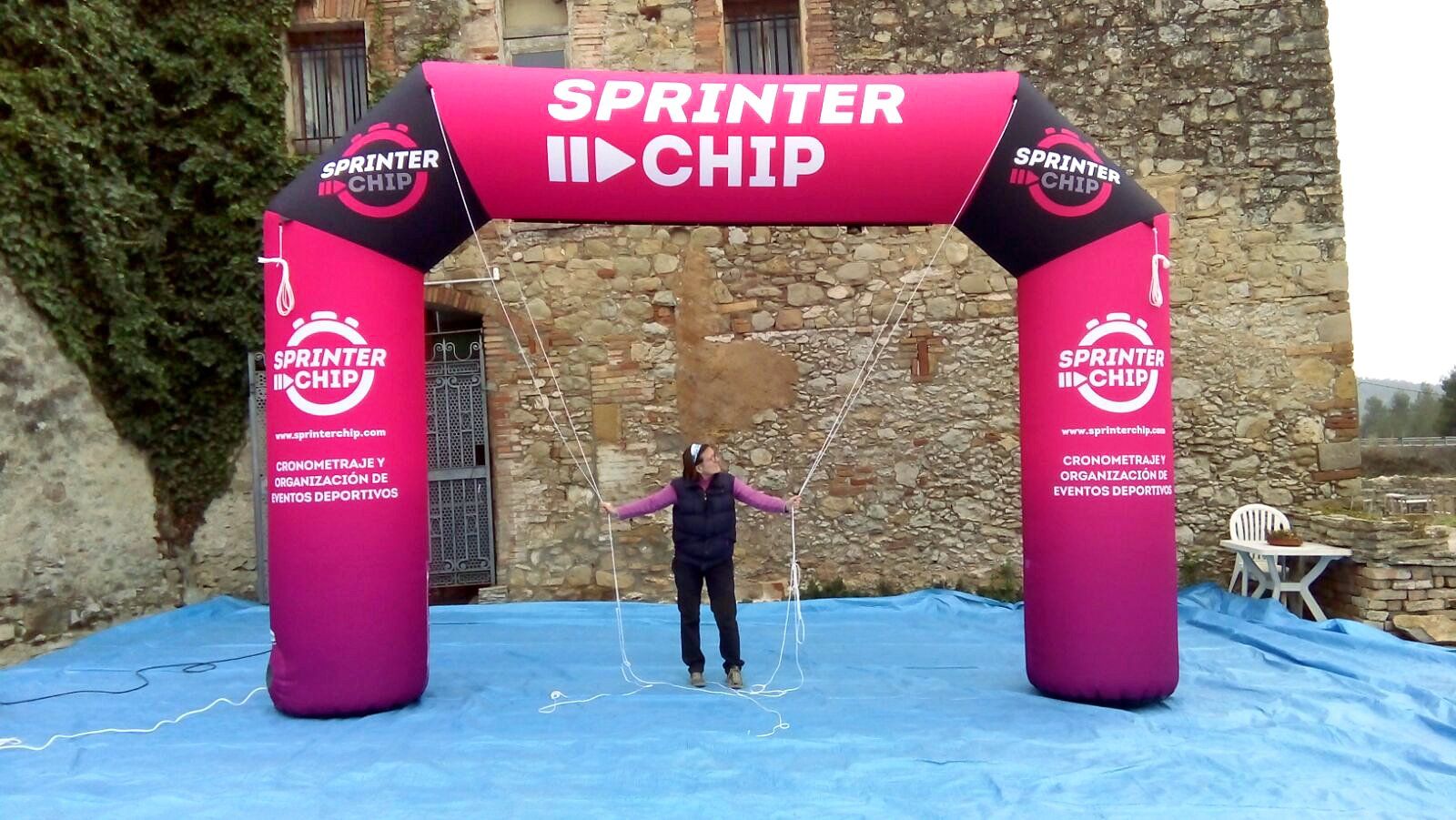 arco hinchable para eventos