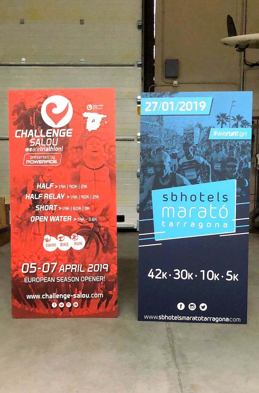 carteles carton pluma