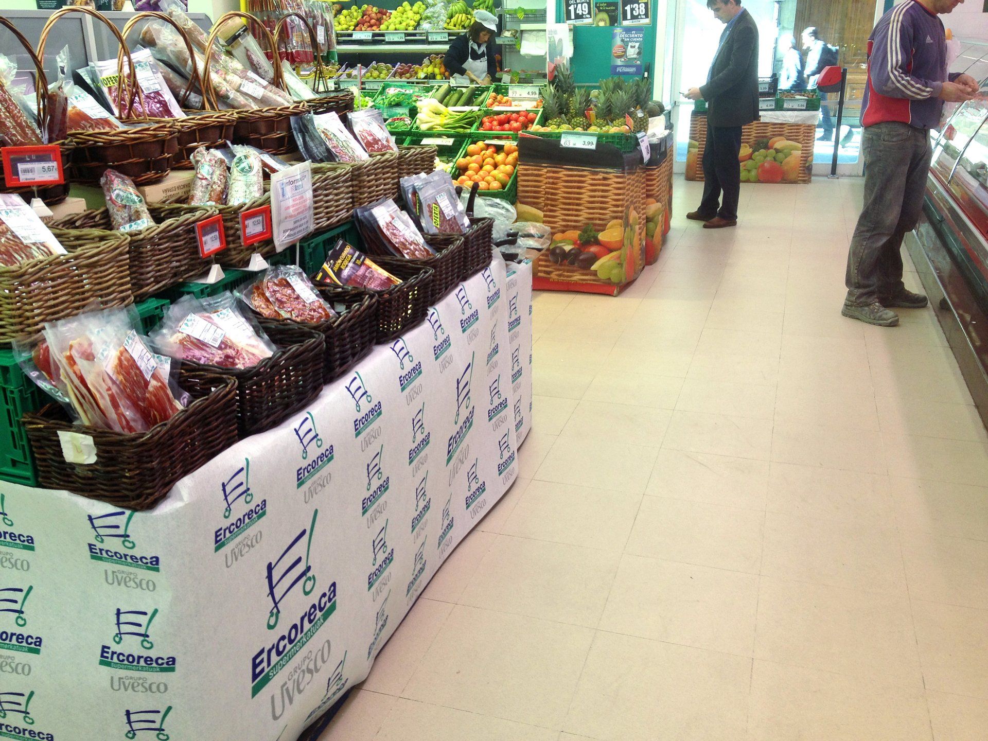 cubrepalets supermercado