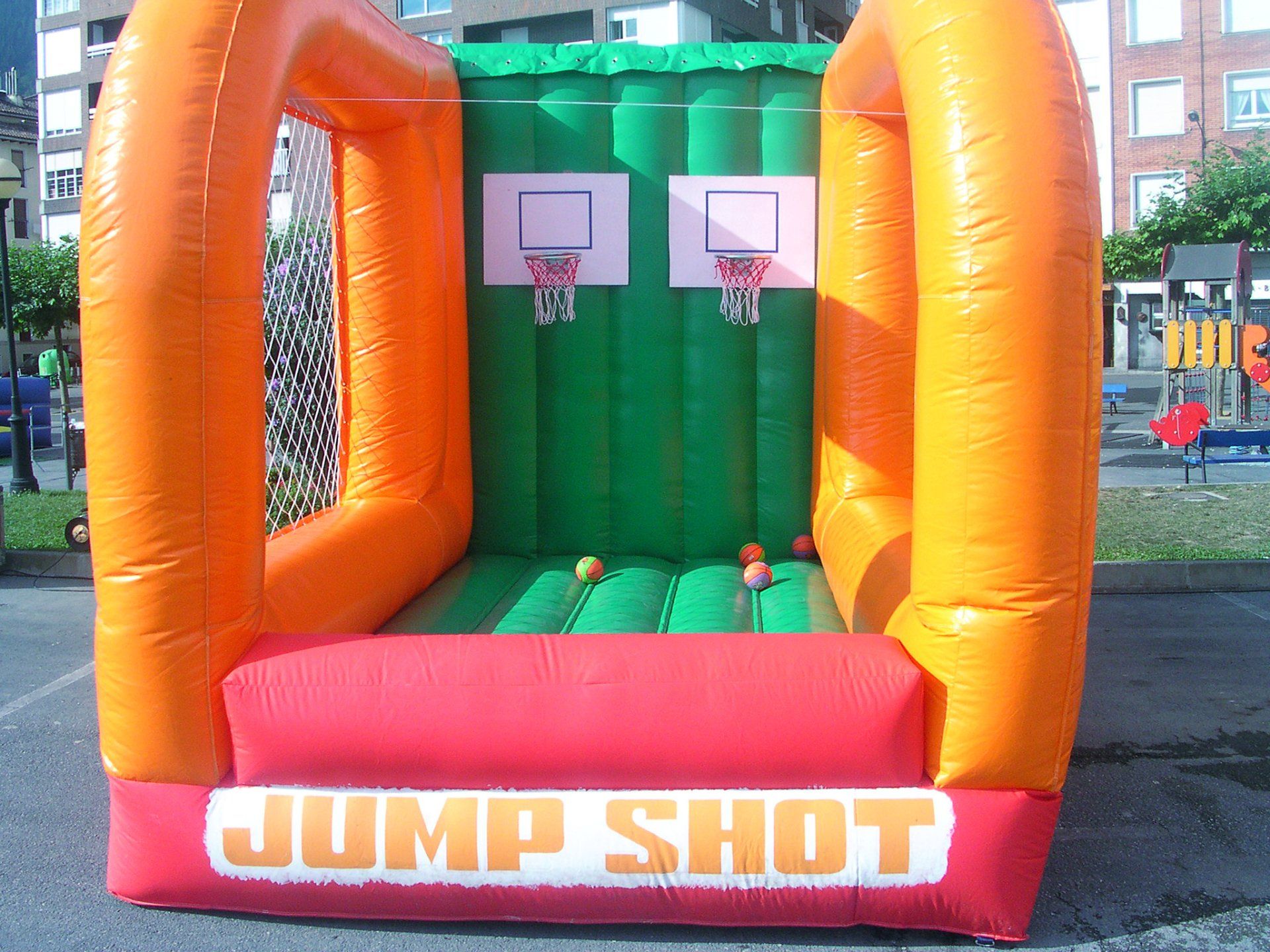 hinchable baloncesto