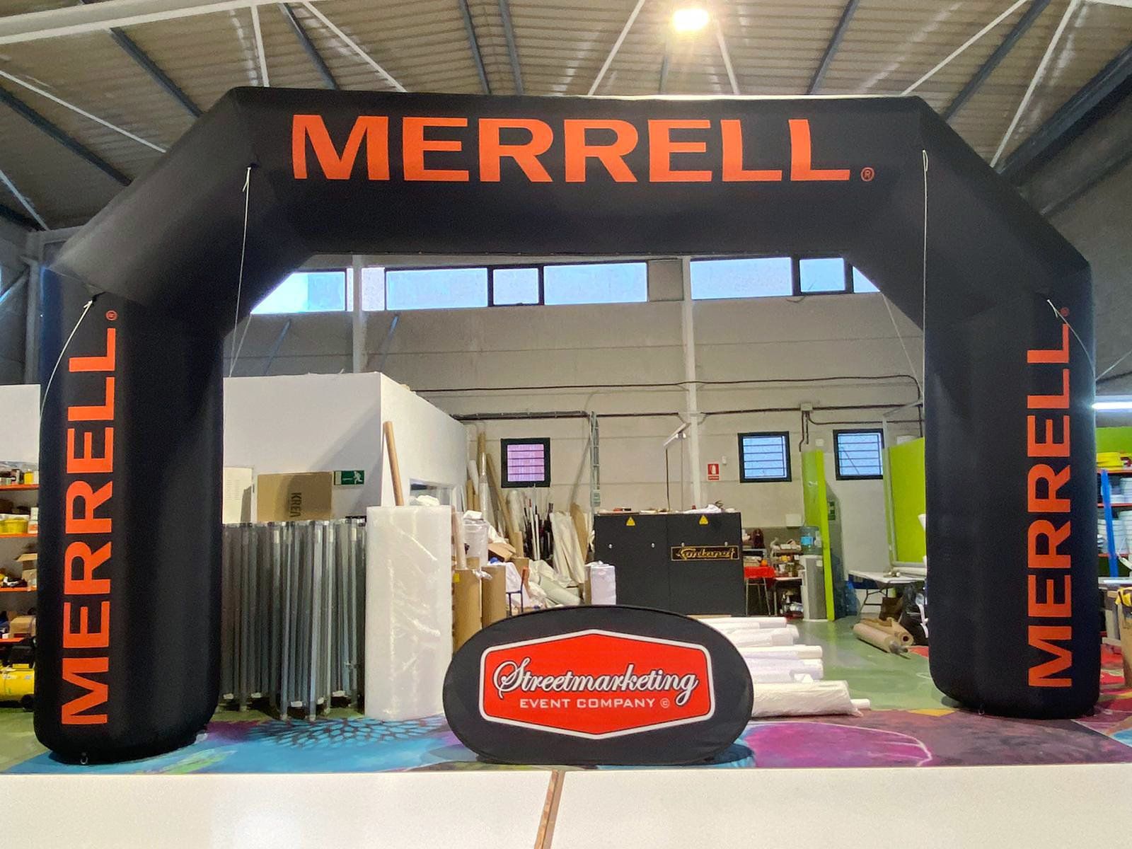 hinchable street marketing