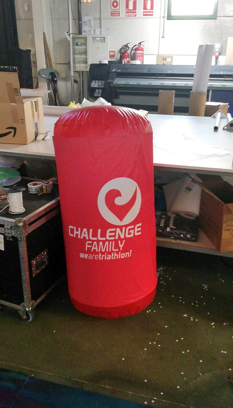 hinchables triathlon