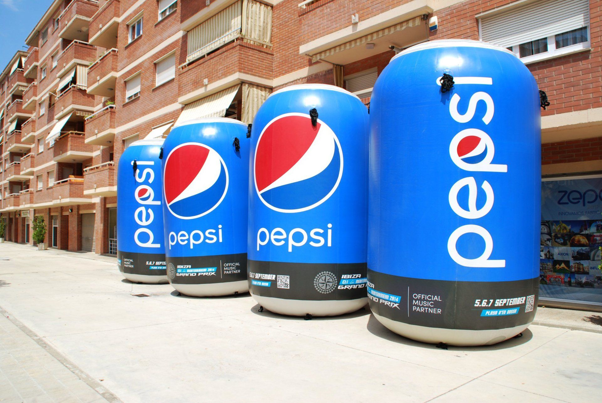 latas hinchables