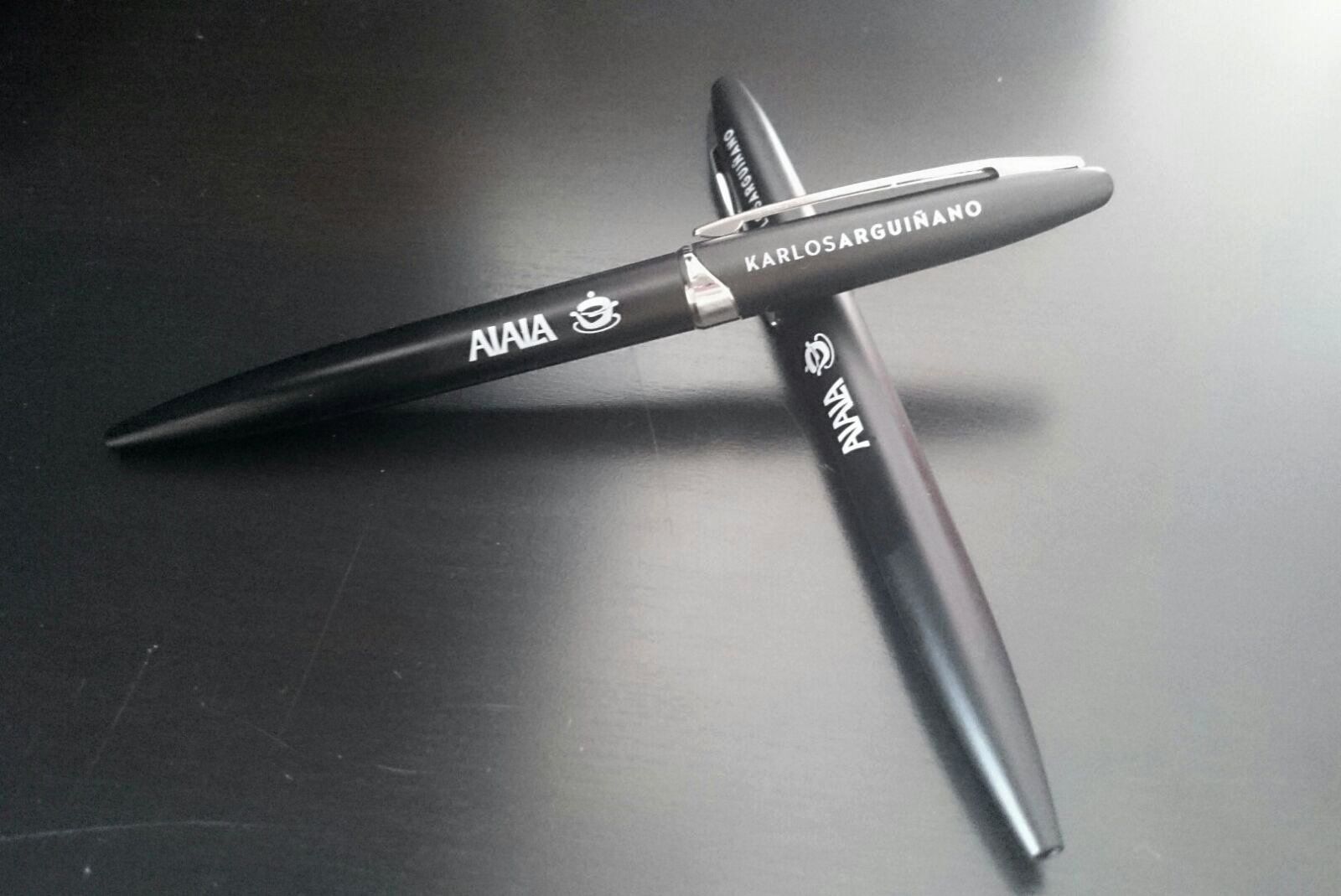 merchandising boligrafo