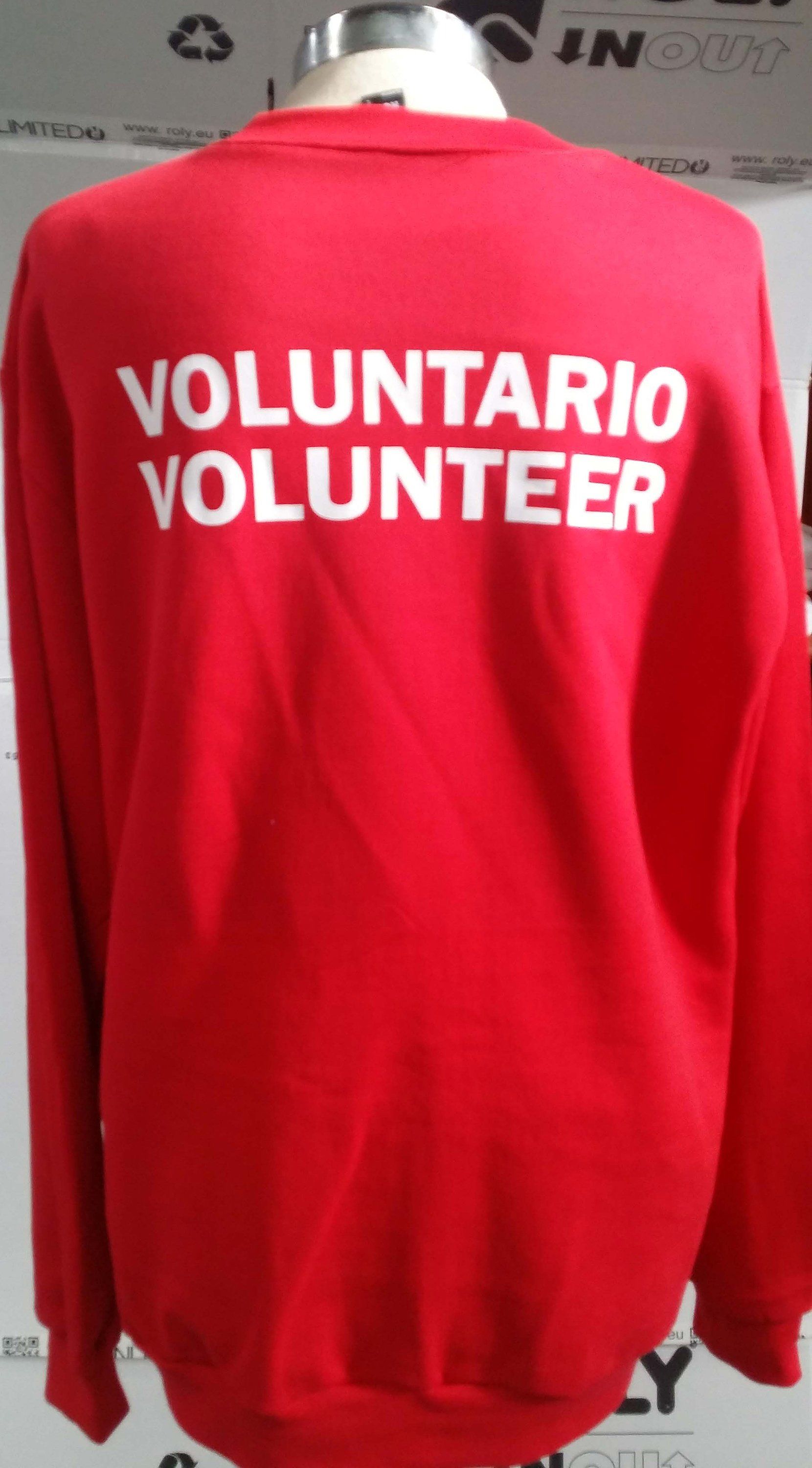 ropa voluntario