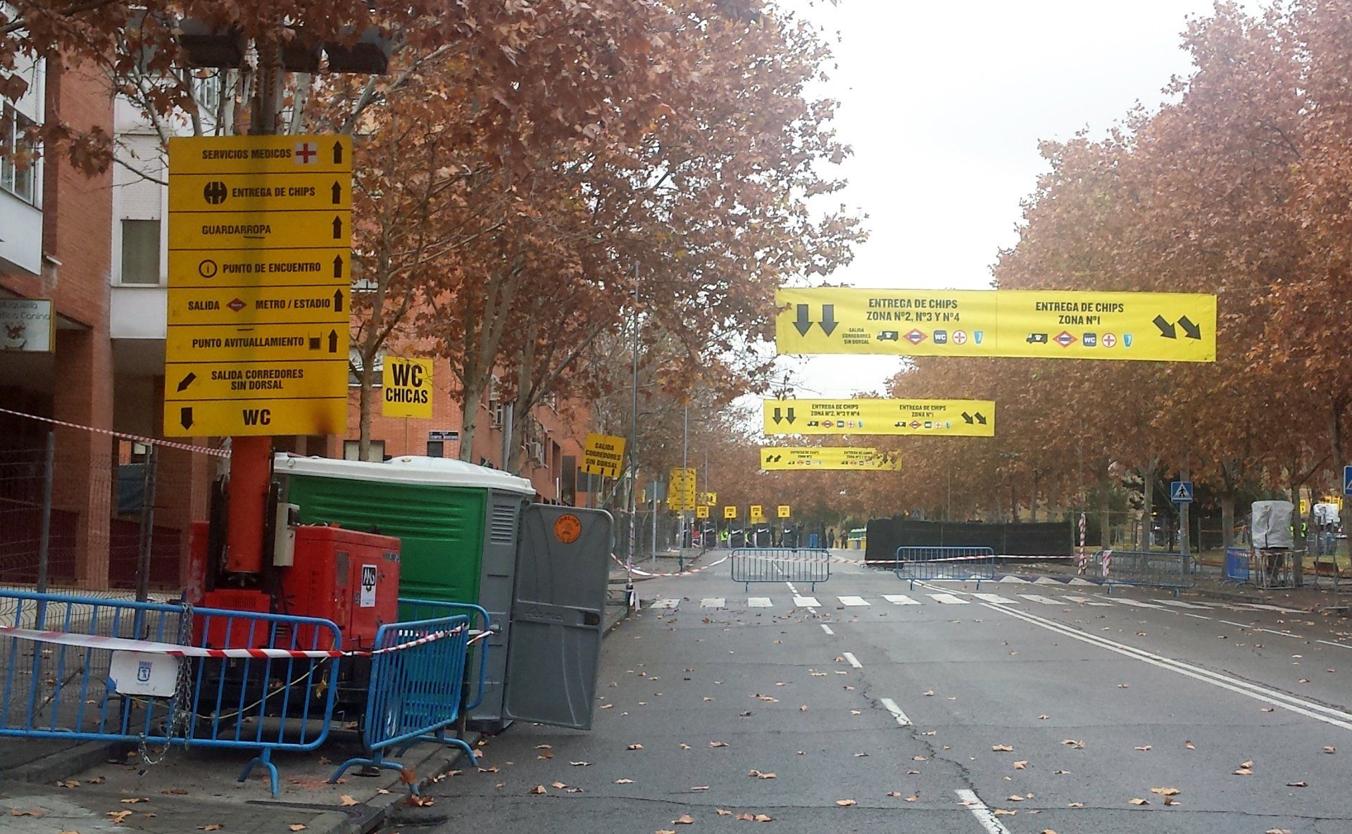 señalizacion eventos