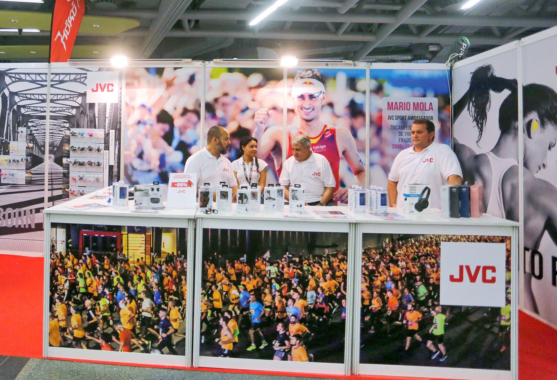 stand modular vinilado