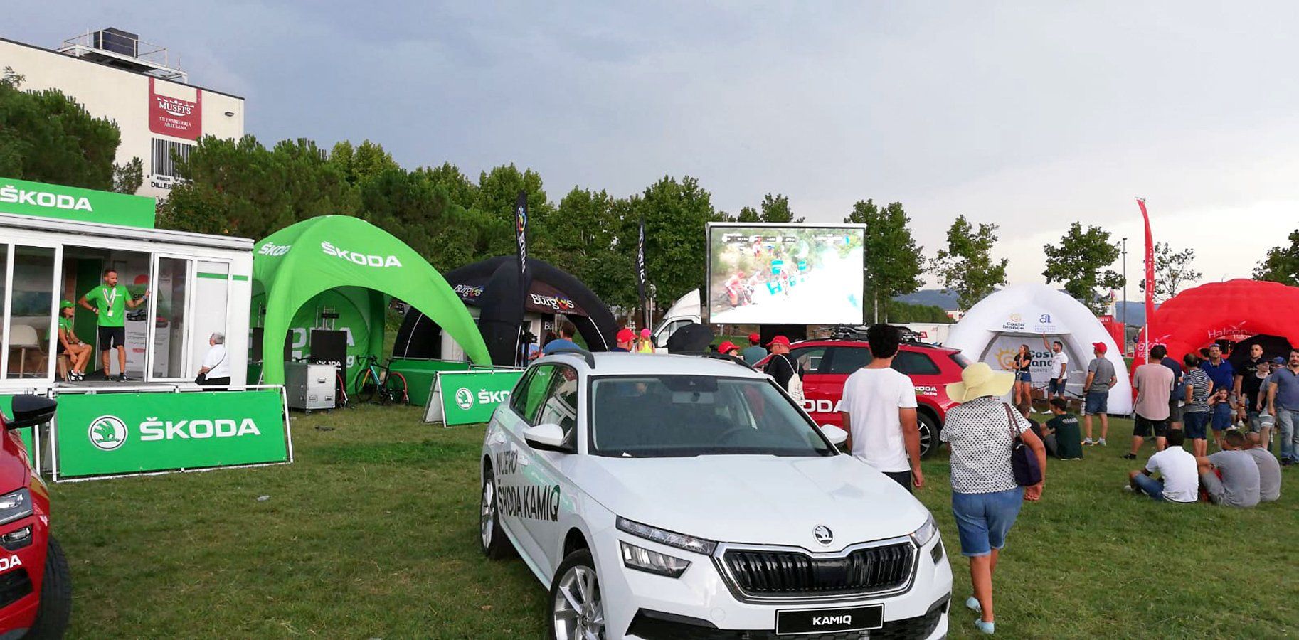 valla portatiles evento