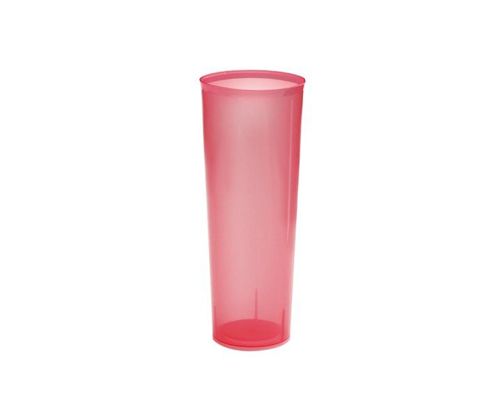 vaso tubo plastico