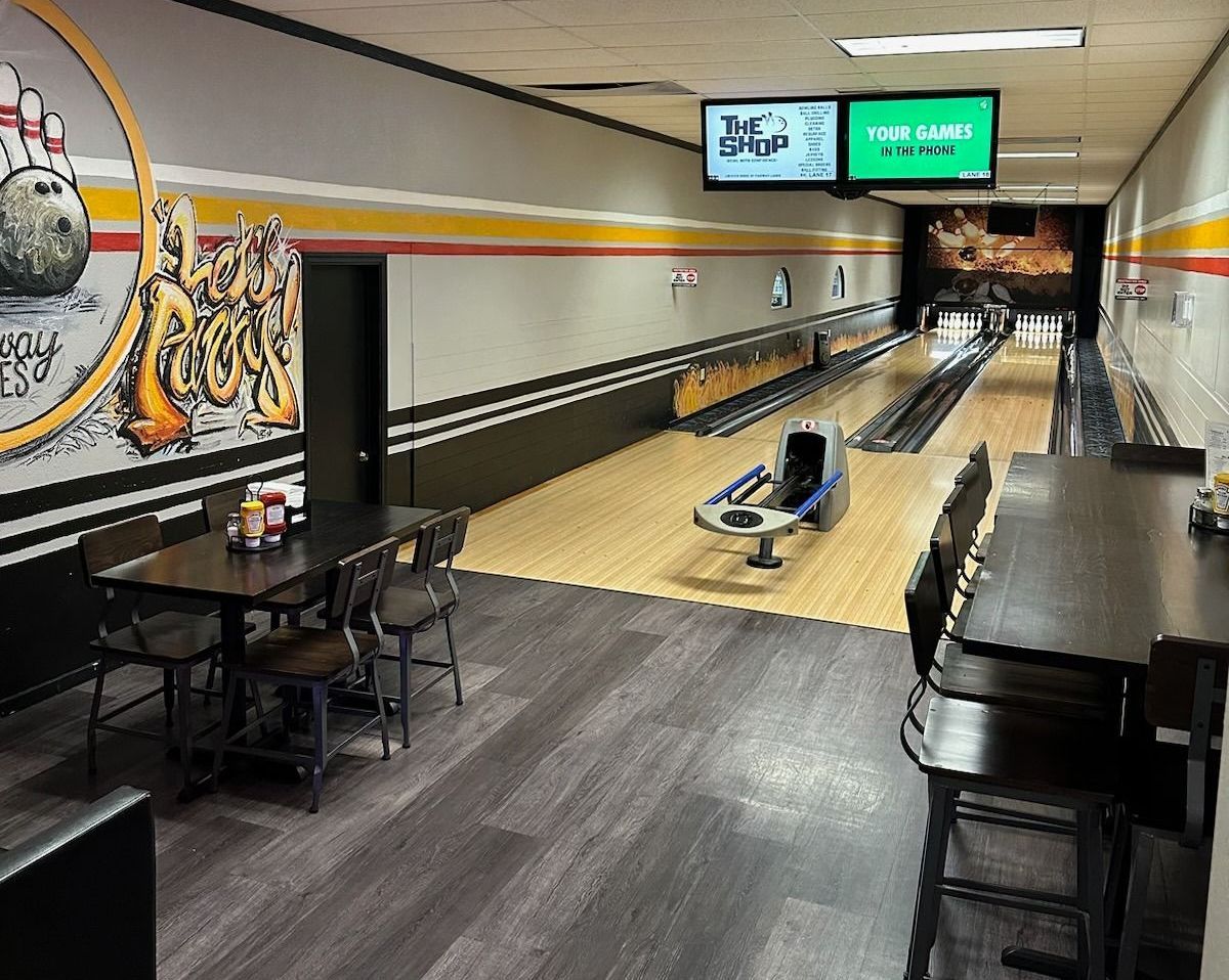 party room at Fairway Lanes