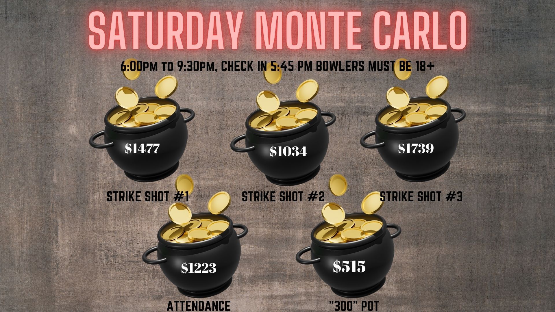 Monte Carlo at Fairway Lanes