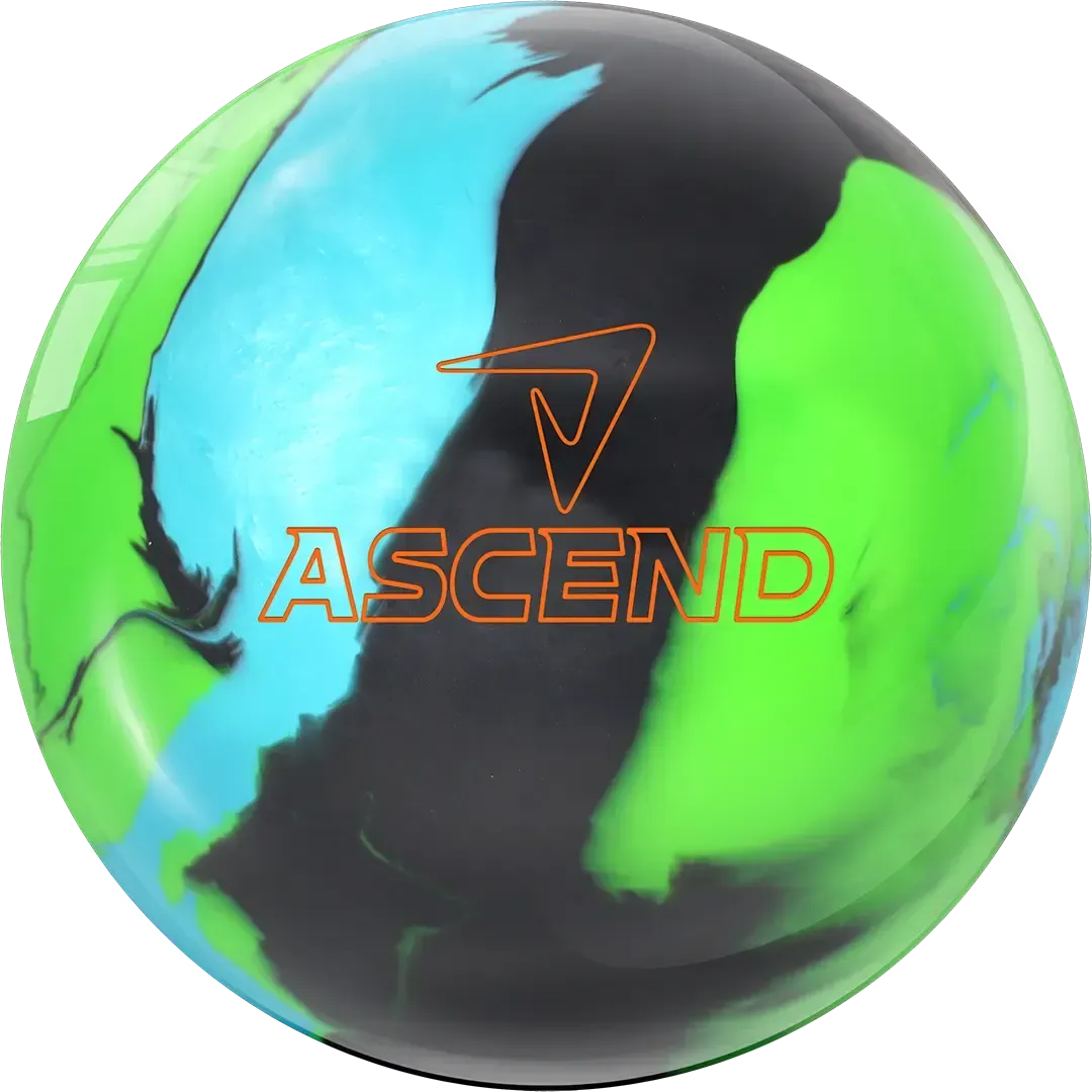 Motiv Ascend Black Green Teal Pearl Bowling Ball