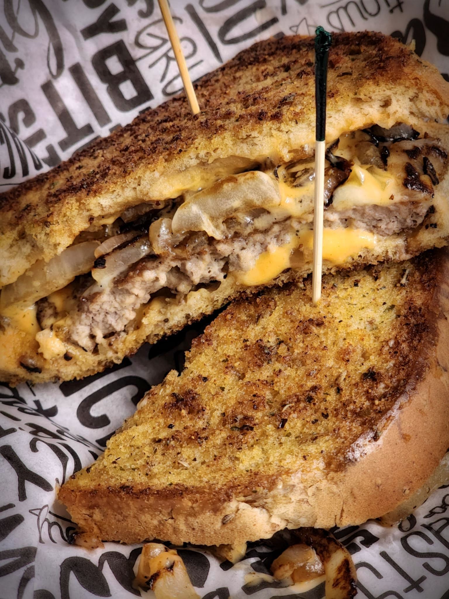 food at the Grill in Fairway Lanes