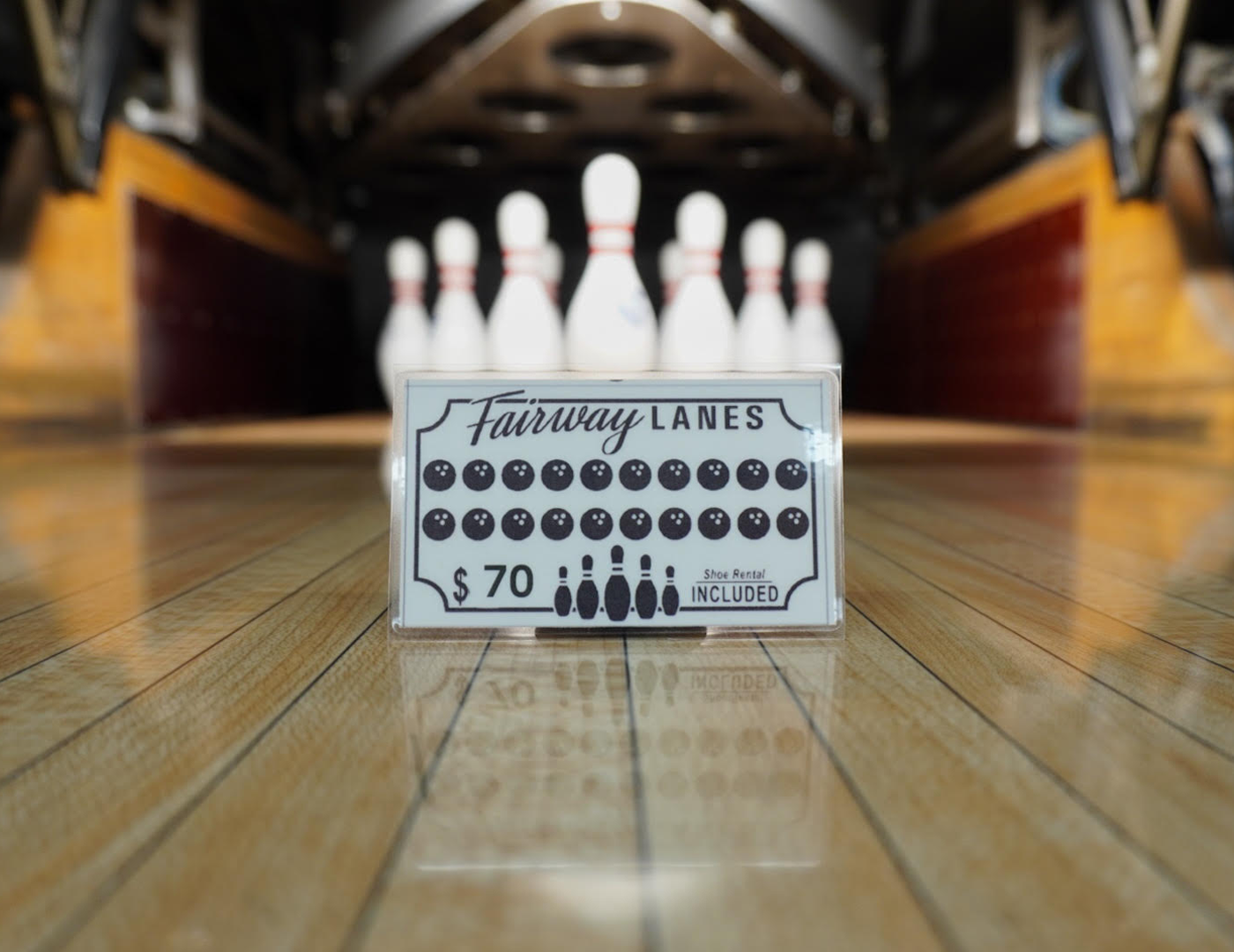 Bowling Discount Card