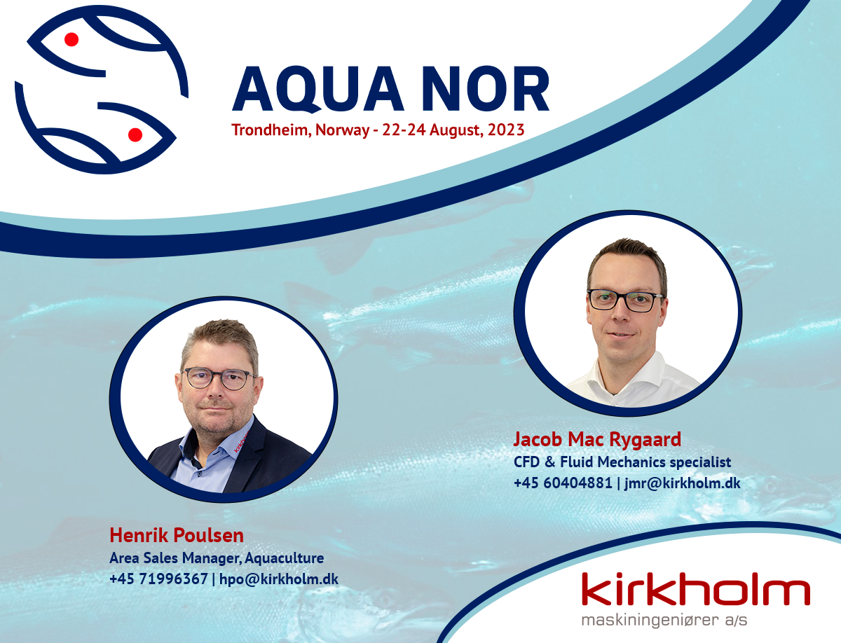 Aqua Nor 2023 Kirkholm is attending!