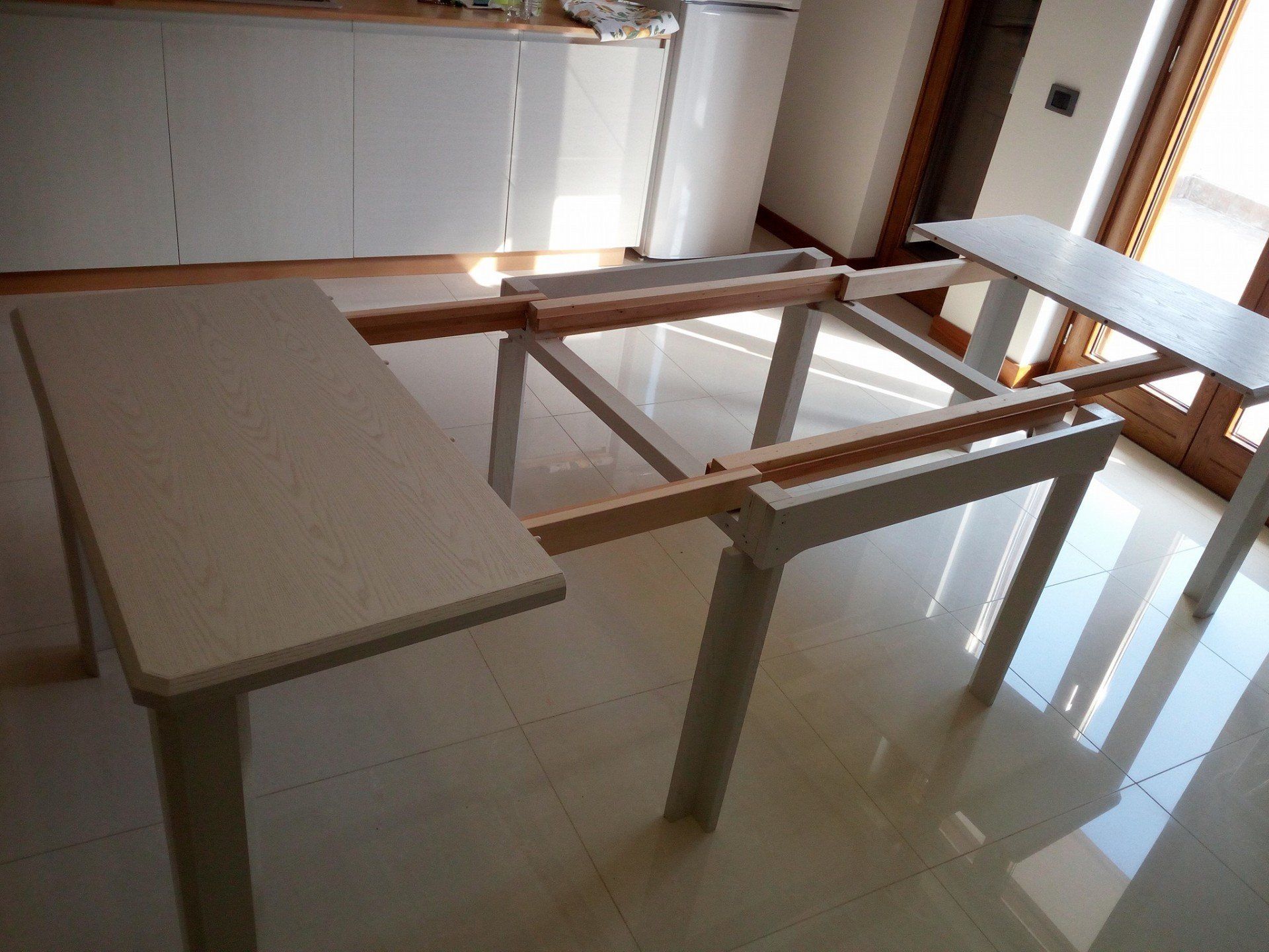 tavolo legno su misura cucina