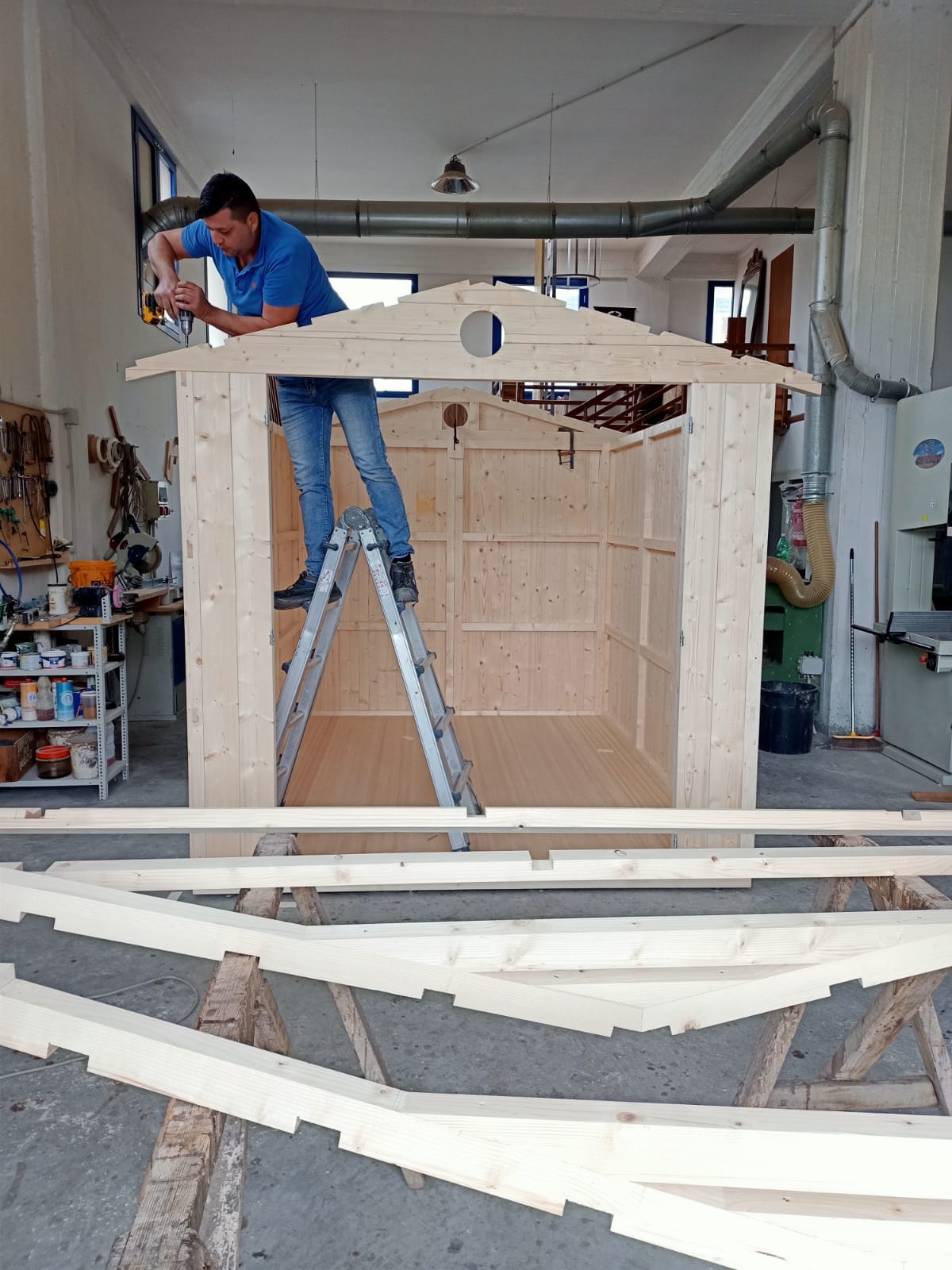 costruzione casetta in legno personalizzata