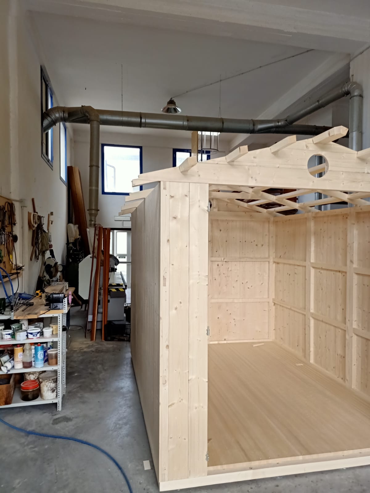 costruzione casetta in legno personalizzata