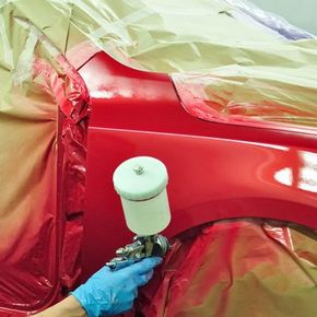 An extensive range of car paints