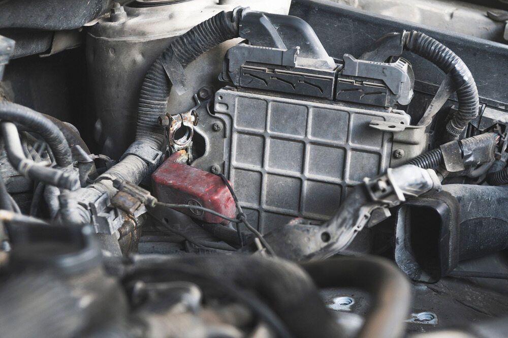 Untidy Wiring within a Vehicle's Engine Compartment — Lavington Auto Electrical in Tallangatta, VIC