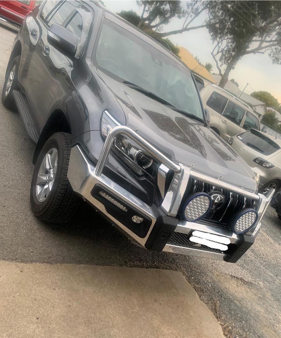 Toyota SUV with a Chrome Bumper Showcasing Expert Auto Electrical Services — Lavington Auto Electrical in Lavington, NSW