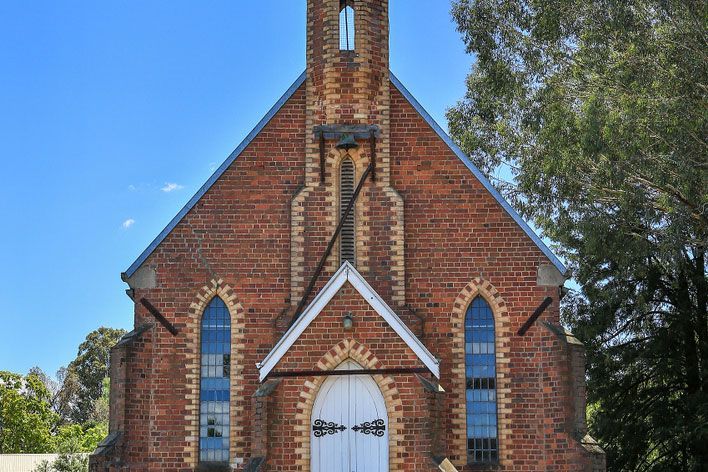 Charming Old Church Nestled — Lavington Auto Electrical in Holbrook, NSW