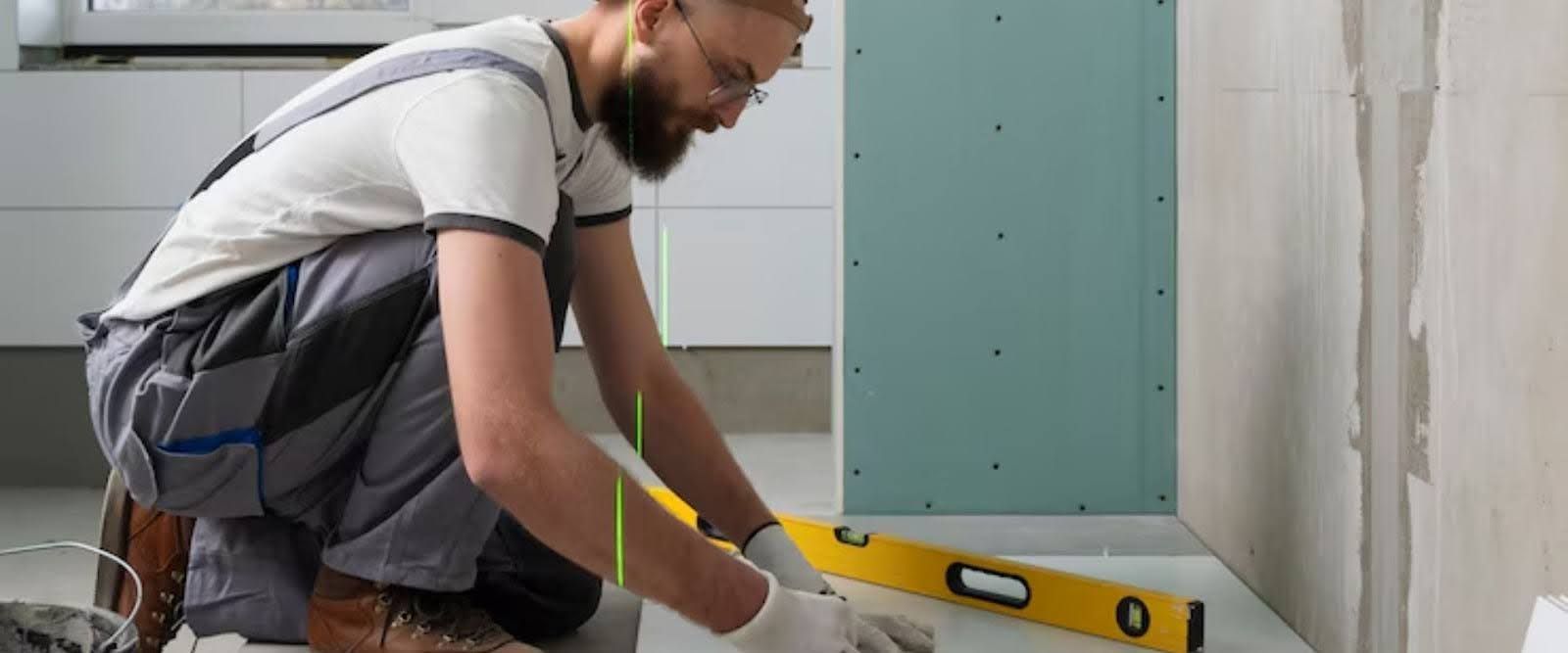 bathroom renovation steps, measuring
