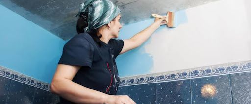 bathroom renovation steps, waterproof and painting
