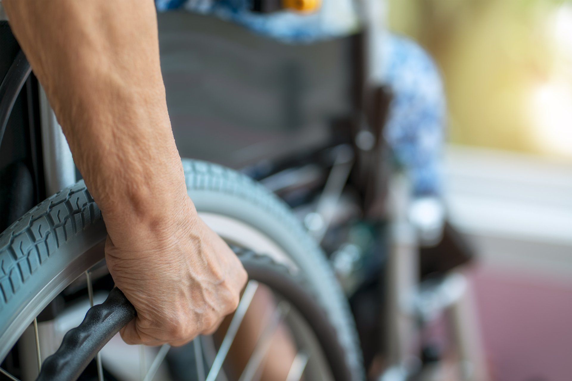 Injured Person With Wheelchair — Temple, TX — The Law Office of John Francis