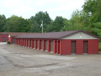 Self-Storage — Long Lane of Storage Units in Rootstown, OH