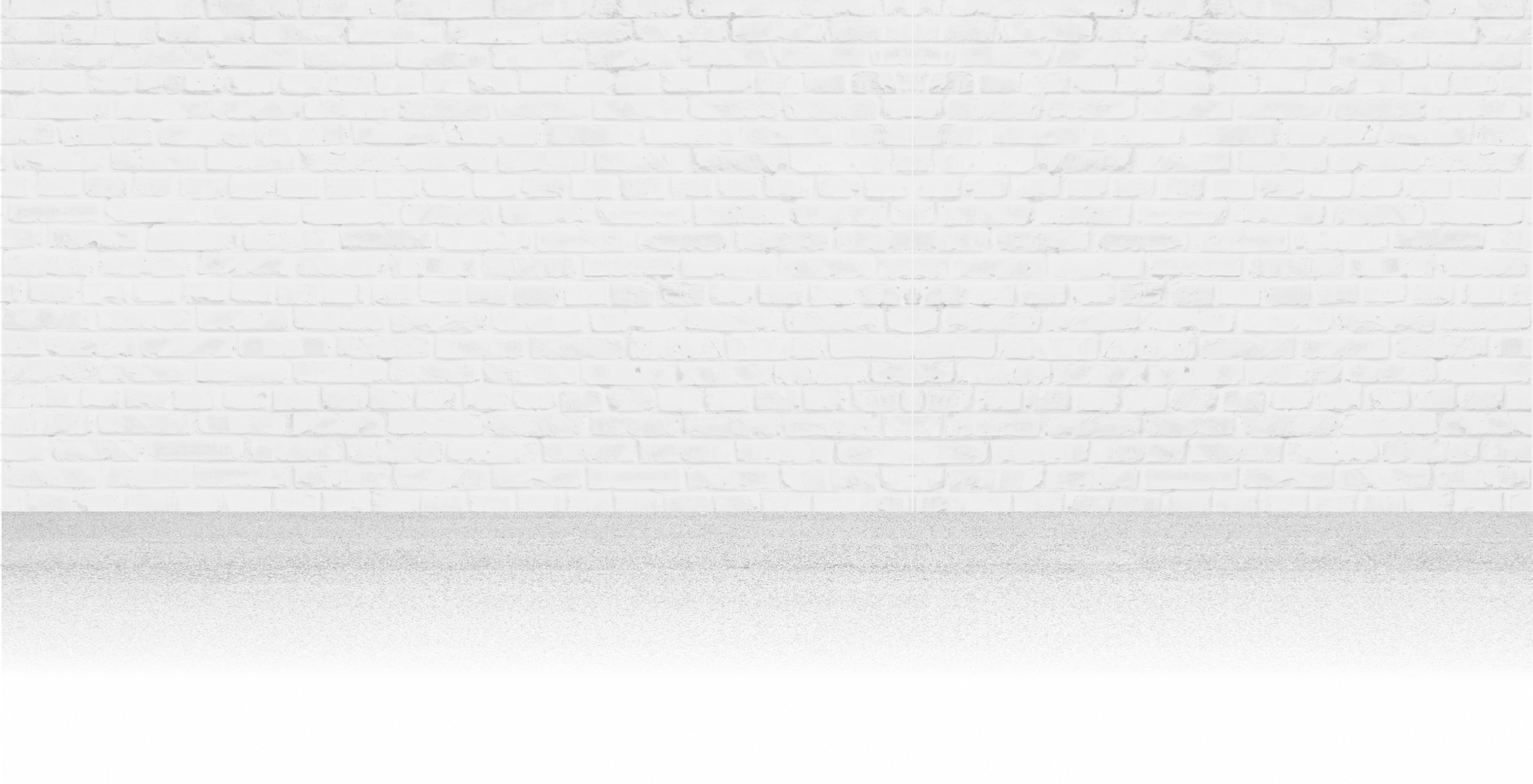 White brick wall background with white ground | Lucky Autolabs