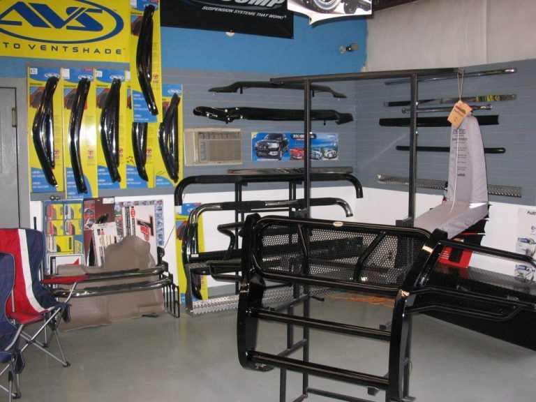 A store with a sign that says avs on it