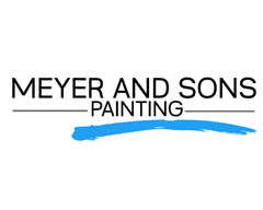 LocalSplash Painter logo with house and paint drips in blue, orange, and white