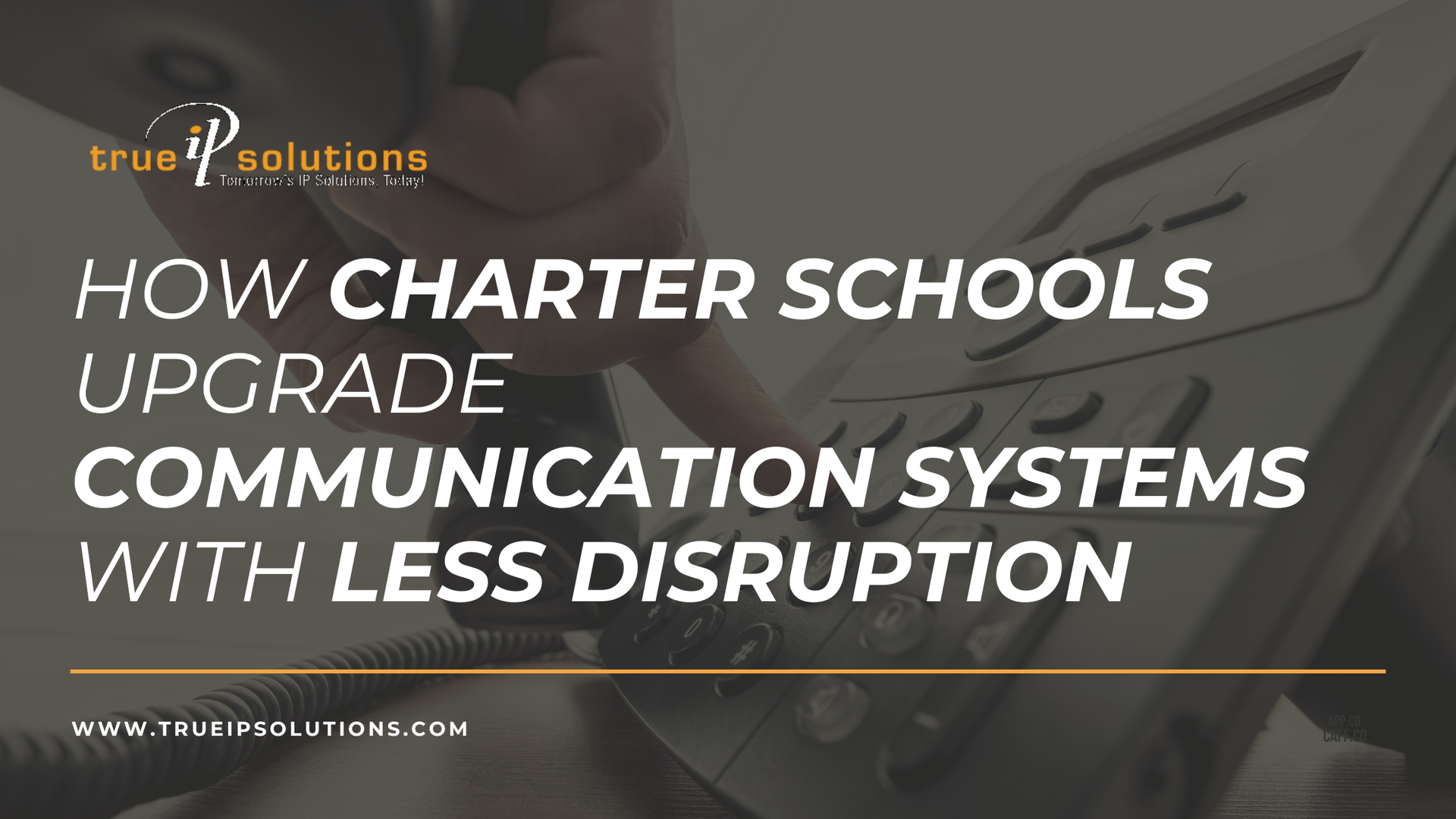 How Charter Schools Upgrade Communication Systems