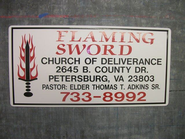 Flaming Sword - Magnetic in Petersburg, VA