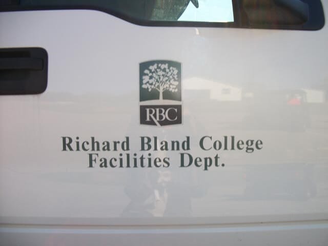 Richard  Bland College - Signs in Petersburg VA