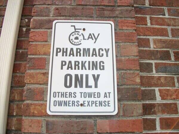 Pharmacy Parking - Aluminum in Petersburg V