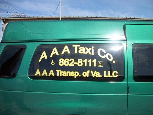 AAA Taxi - Signs Co in Petersburg VA
