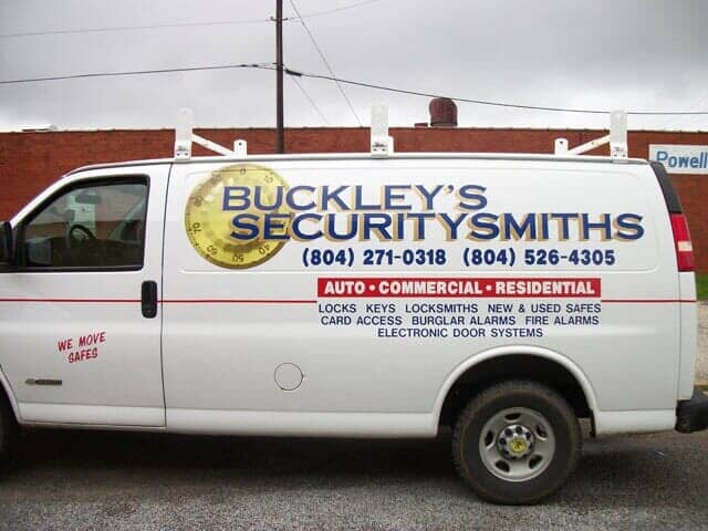 Buckley's Secrurity Smiths - Signs Co in Petersburg VA