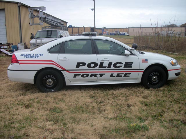 Police Fort Lee Car - Signs in Petersburg VA