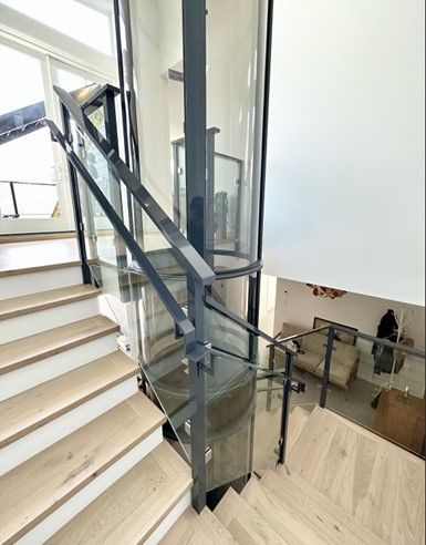 custom single passenger residential lift